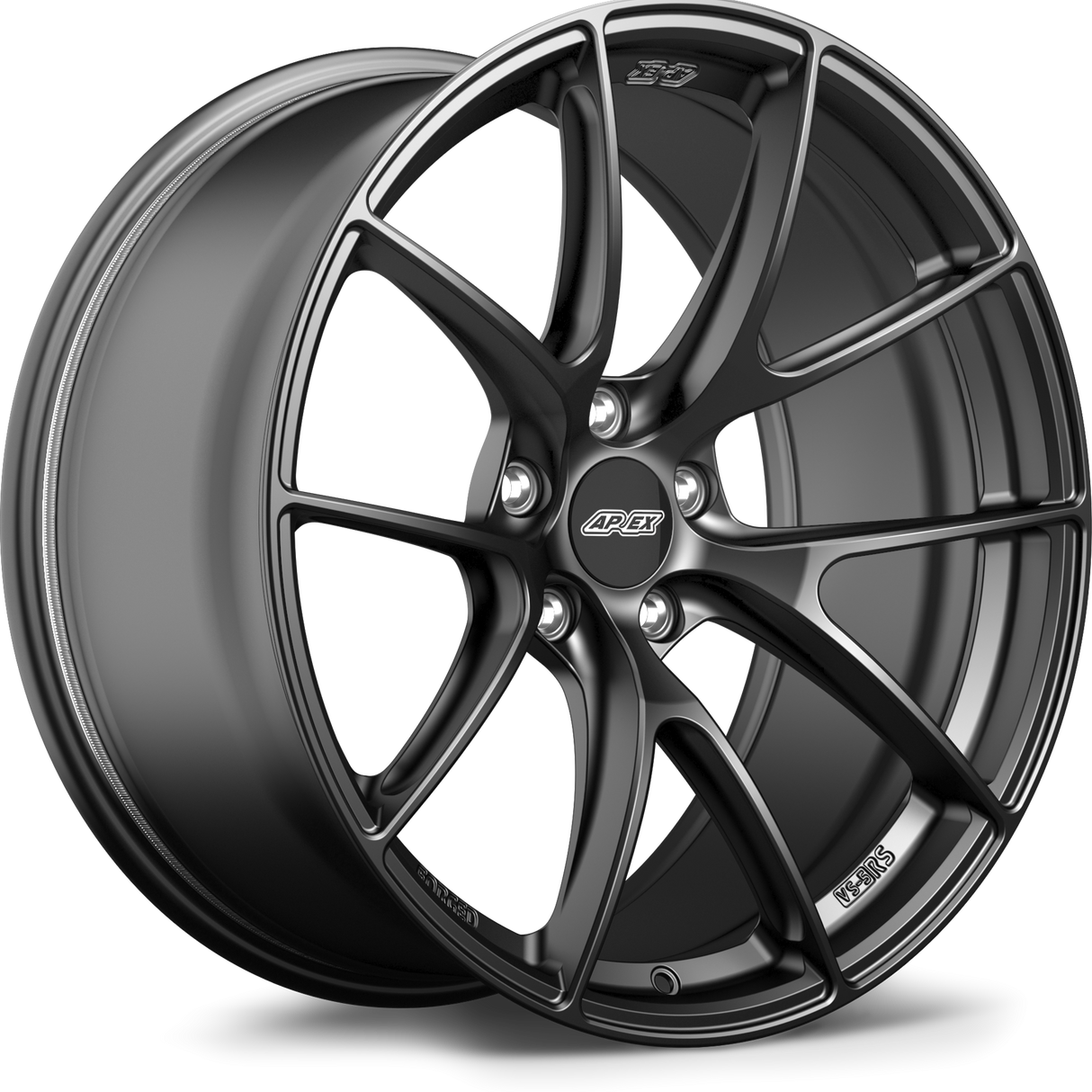 Apex 20" VS-5RS Forged 5x130mm Wheel (Satin Black) - Porsche