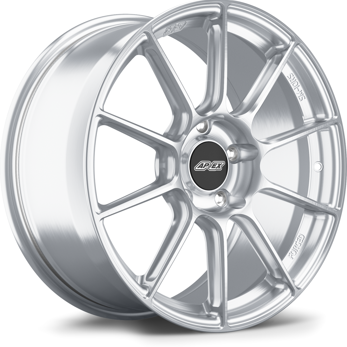 Apex 19" SM-10RS Forged 5x130mm Wheel (Brushed Clear) - Porsche