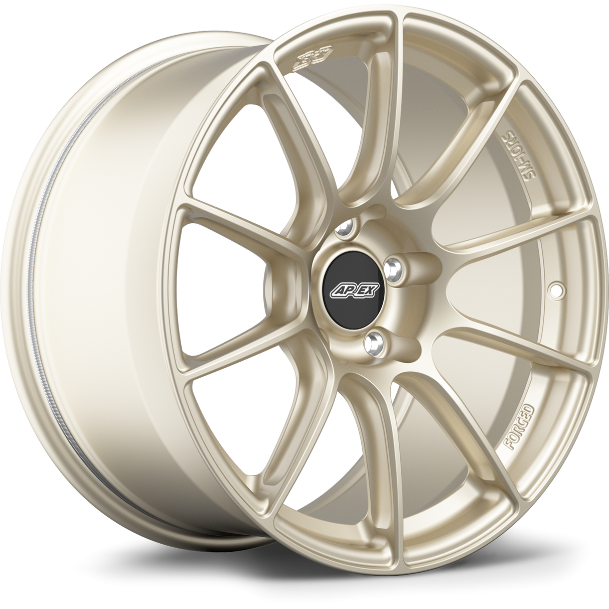 Apex 18" SM-10RS Forged 5x130mm Wheel (Motorsport Gold) - Porsche
