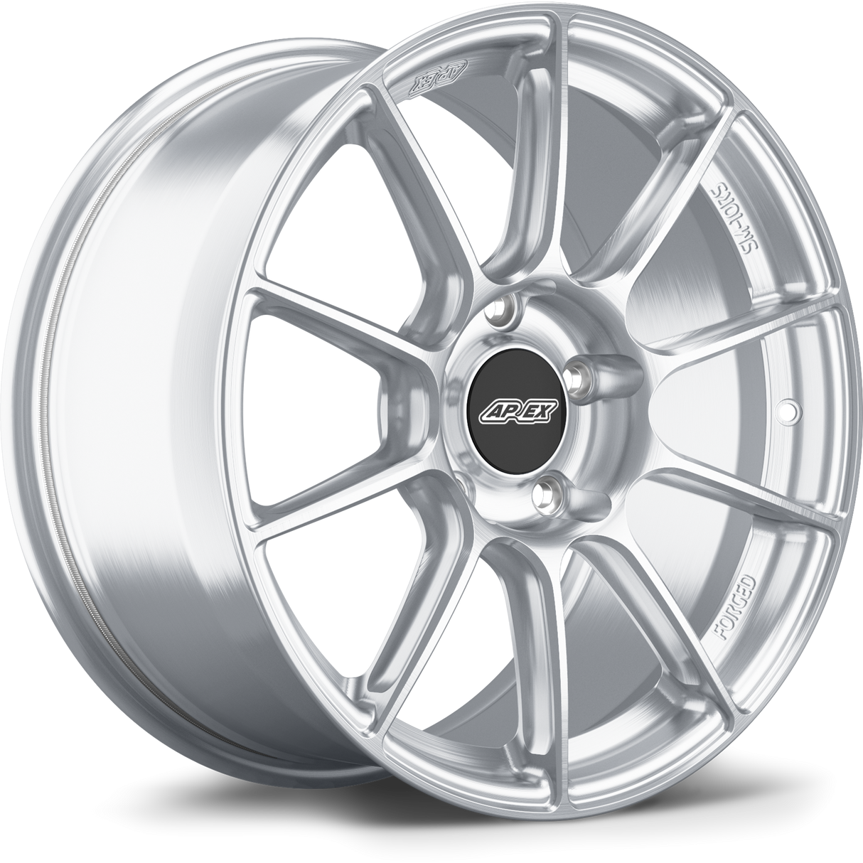 Apex 18" SM-10RS Forged 5x130mm Wheel (Brushed Clear) - Porsche