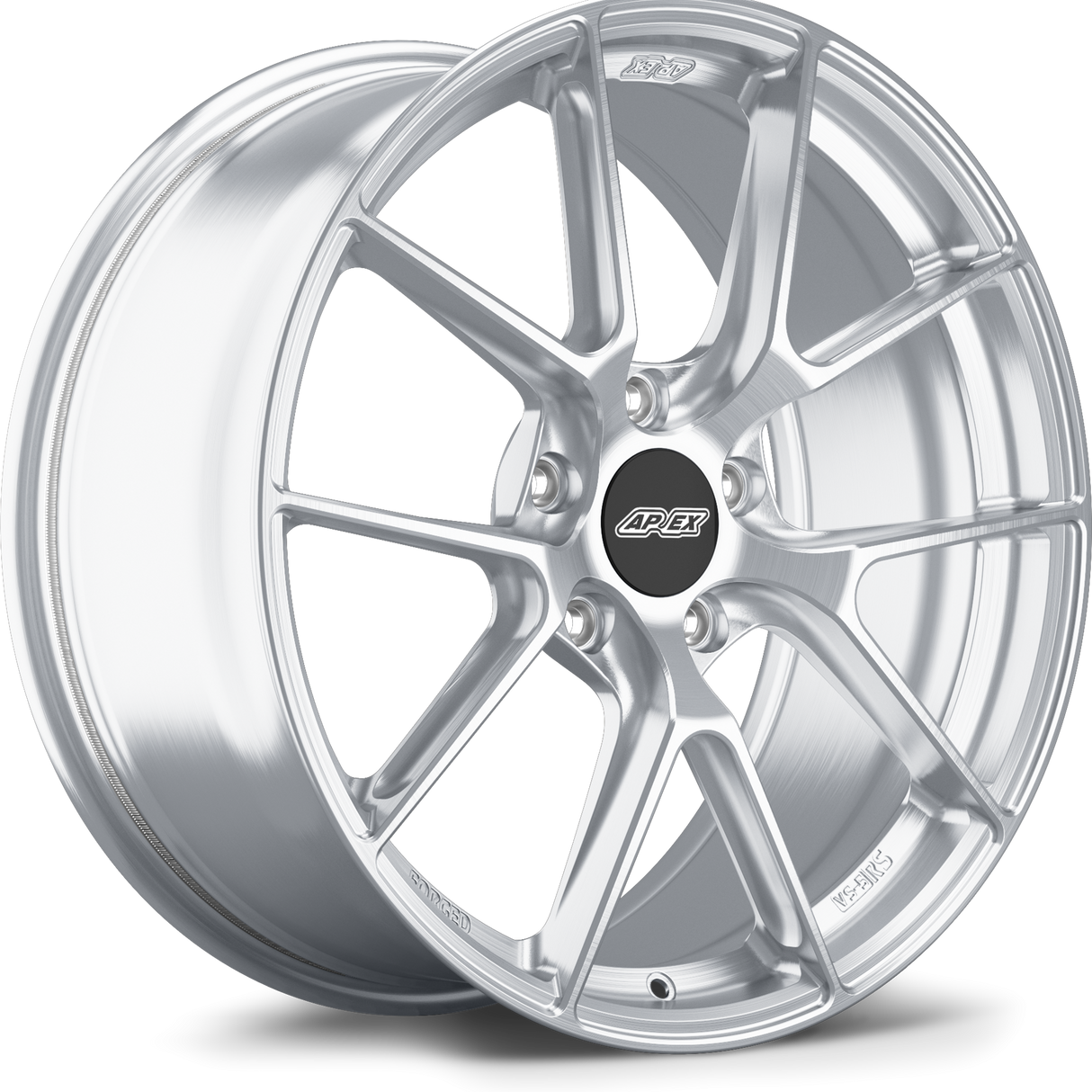 Apex 20" VS-5RS Forged 5x130mm Wheel (Brushed Clear) - Porsche
