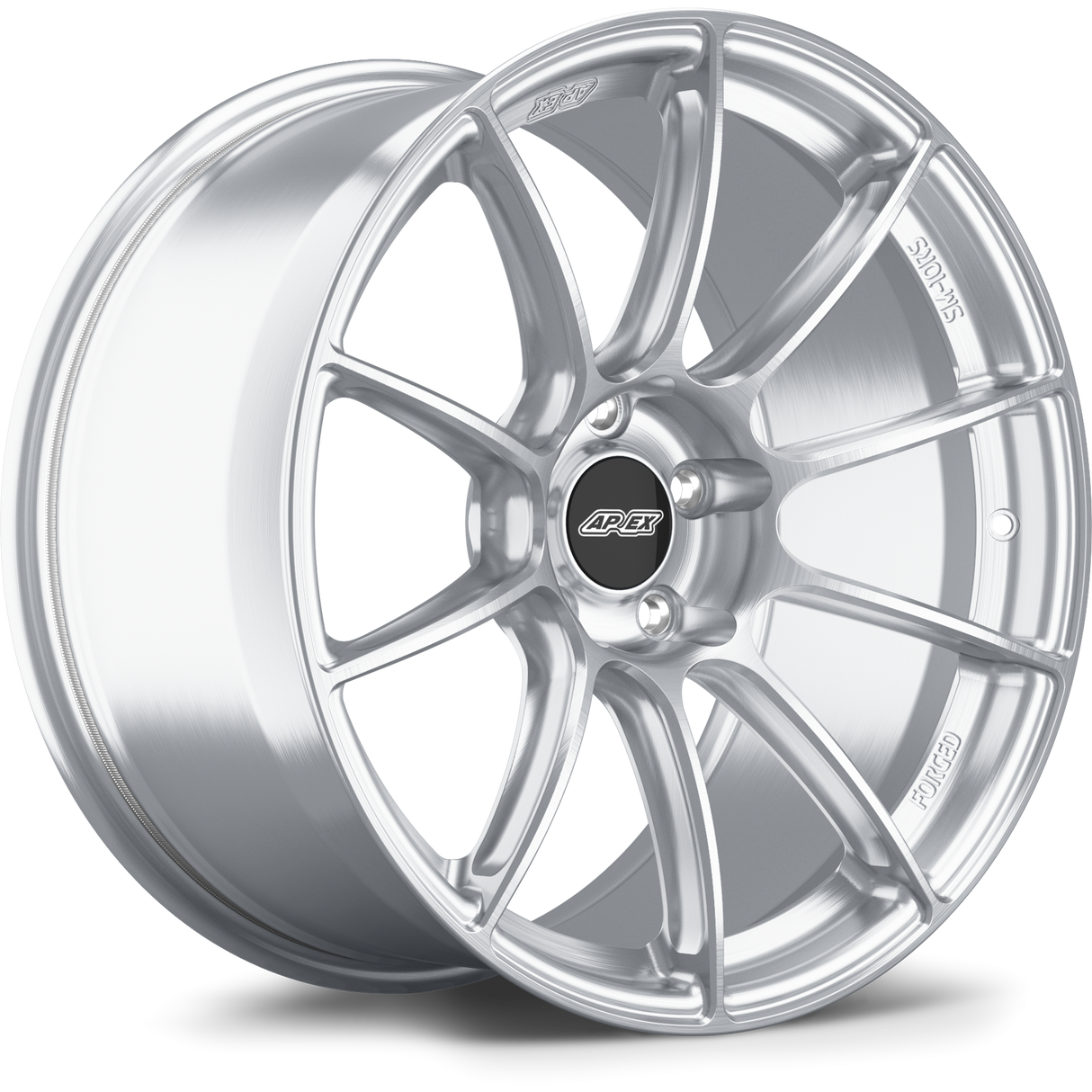 Apex 19" SM-10RS Forged 5x130mm Wheel (Brushed Clear) - Porsche