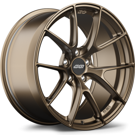 Apex 19" VS-5RS Forged 5x130mm Wheel (Satin Bronze) - Porsche